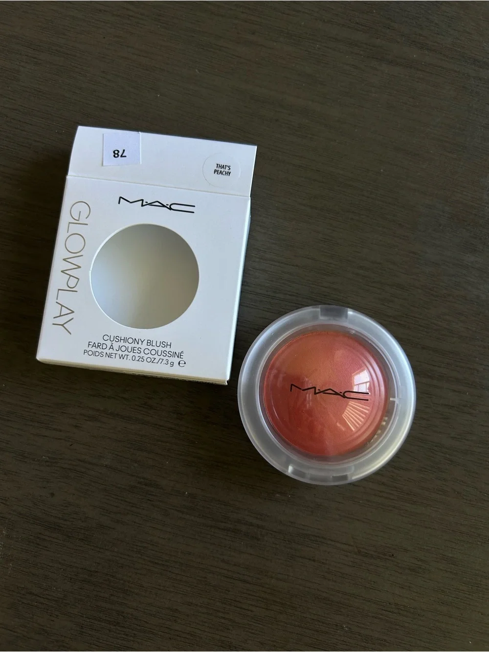 MAC Cosmetics Glowplay Cushiony Blush - That’s Peachy